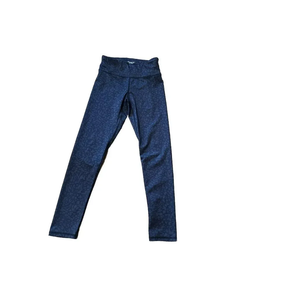 Old Navy Active Go Dry High Rise Leggings Black Youth Girls L‎ 10 /12